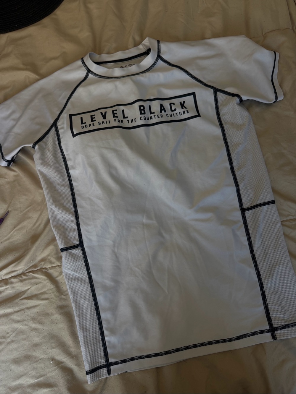 Level Black Counter Culture Rashguard
